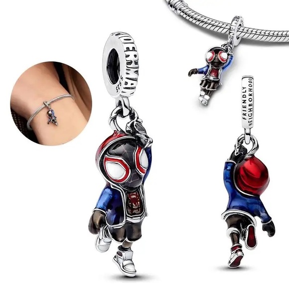 Pandora Signature Logo Pavé & Beads Ring 7 LIMITED TIME ONLY - Picture 6 of 16